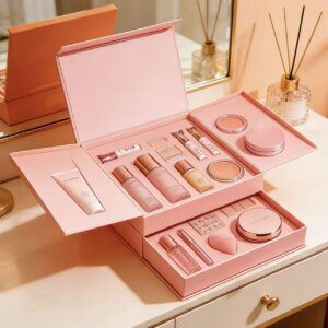 Multi-Tier Beauty Vanity Trunk