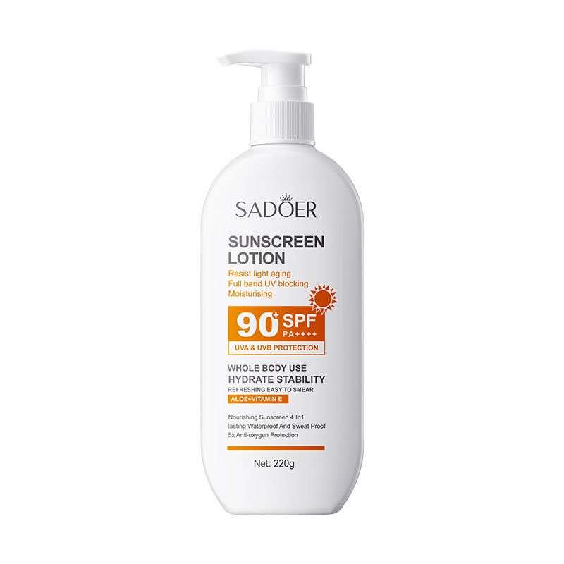 SADOER Broad Spectrum SPF 90 Sunscreen Body Lotion